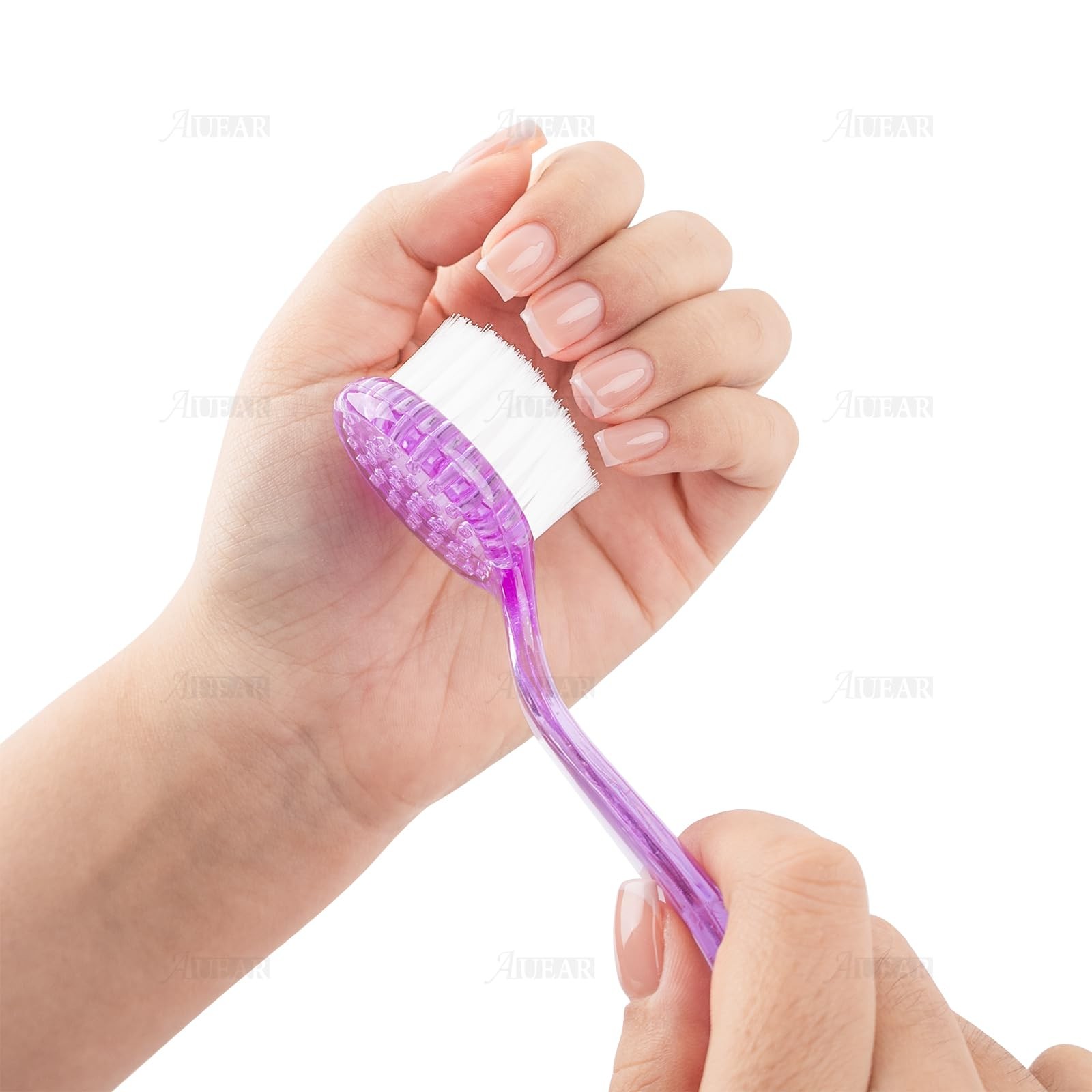 AUEAR, 4 Pack Face Brush for Cleansing and Facial Cleaning Blue, Pink, Purple
