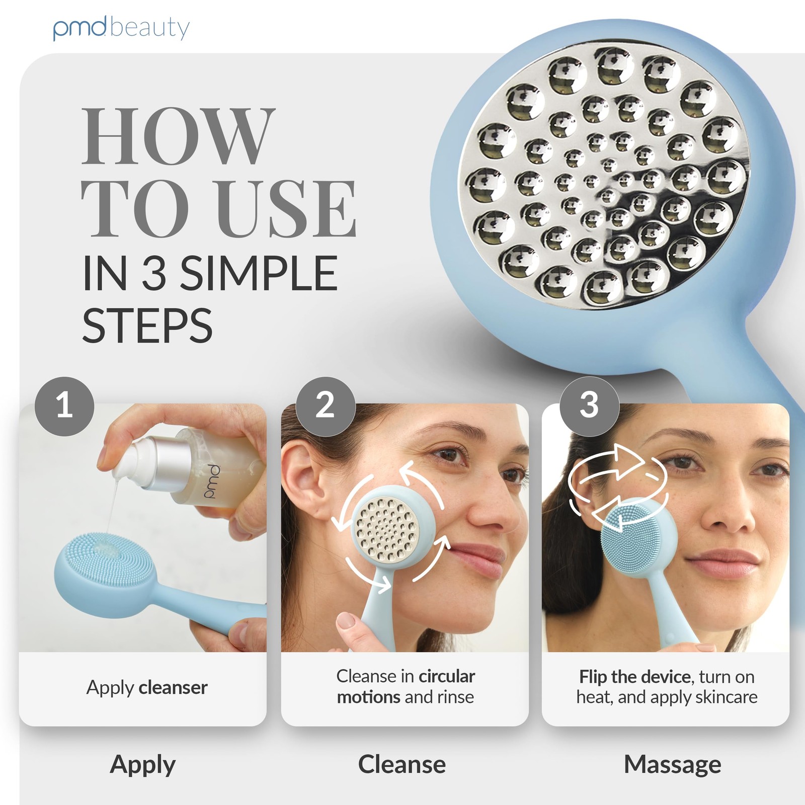 Pmd Beauty Clean Pro – Cleansing Smart Device Silicone Anti-Aging