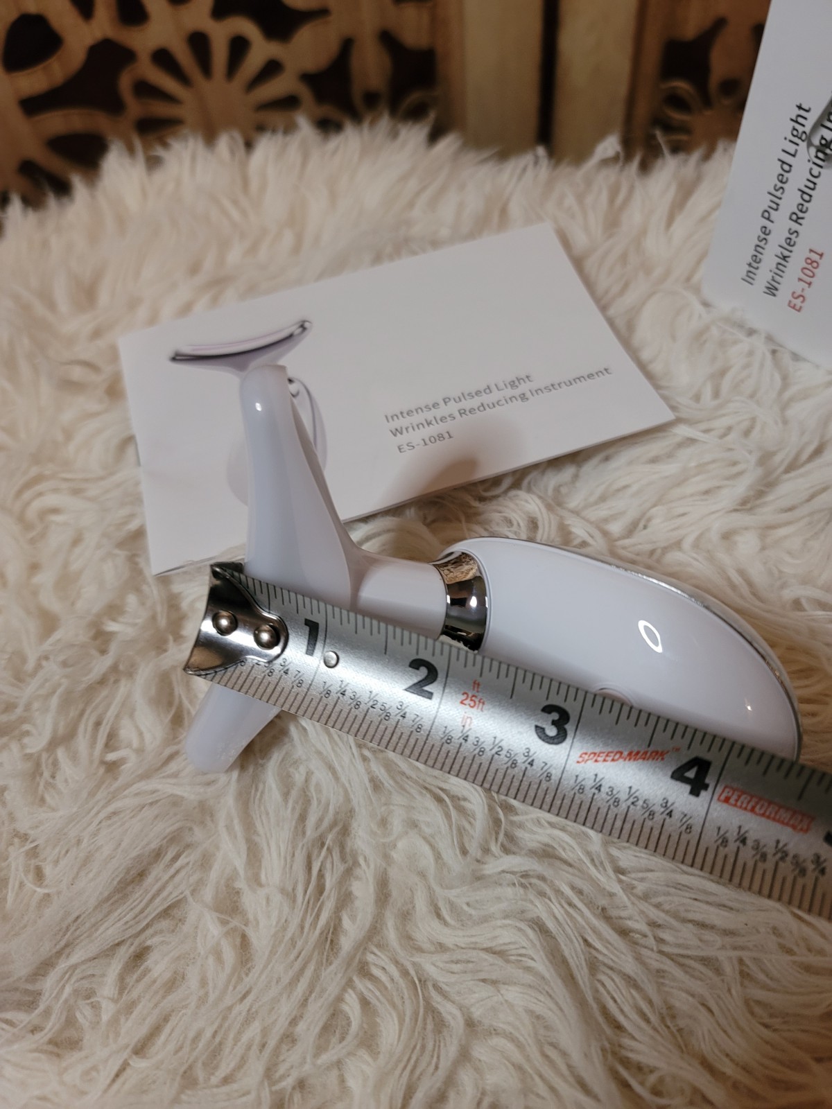 Pulsed Light Wrinkle Reducing Device ES-1081 USB Charge LED 3-Level Adjustment