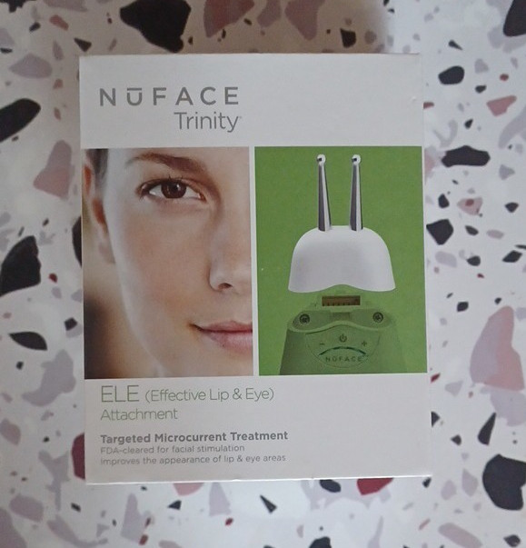 NuFACE Trinity ELE Lip & Eye Microcurrent Attachment for Wrinkles, White