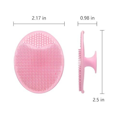 20PCS Face Scrubber,Silicone Facial Cleansing Brush Face Exfoliator Pads Face