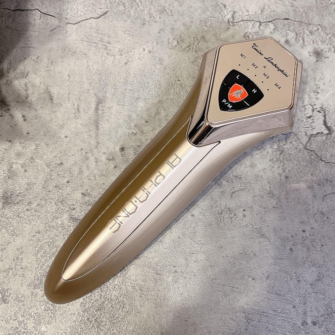 Tonino Lamborghini ALPHA ONE Facial Device Champagne Gold New From Japan k66