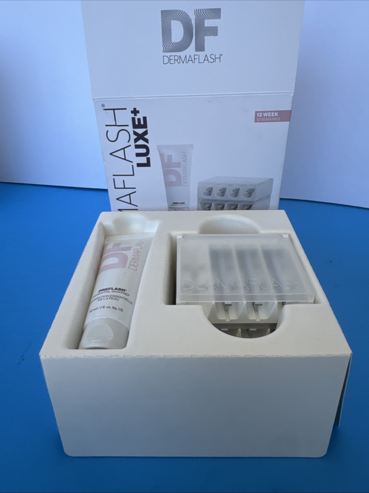 DERMAFLASH LUXE+ Device, Anti Aging, Exfoliation, Hair Removal, and Dermaplaning