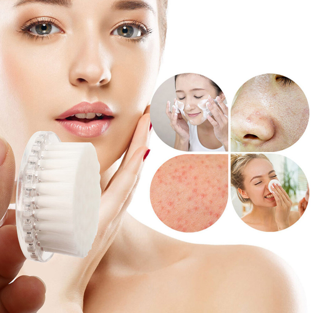 Hand Scrubber Exfoliating Brush for Face Scalp Dry Body Facial