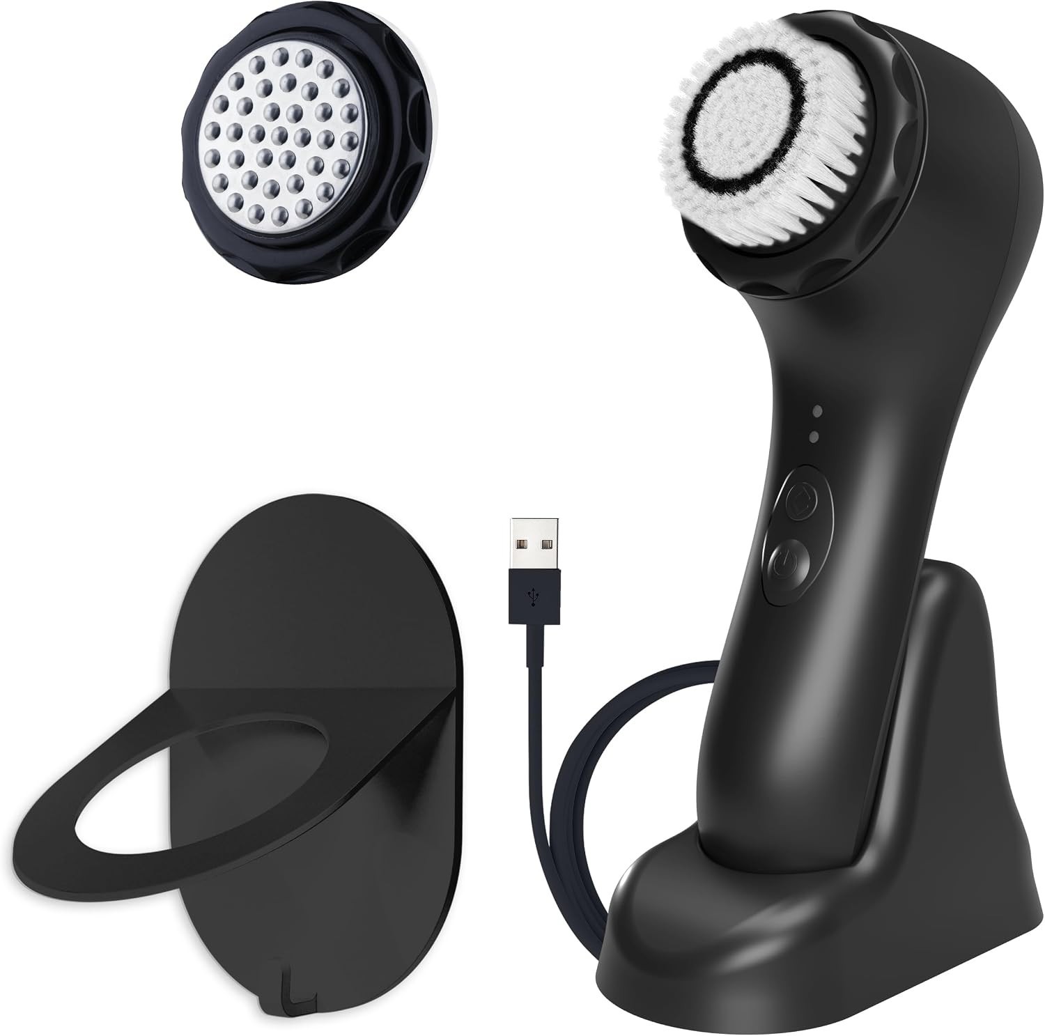 Facial Cleansing Brush with Bristles & Infusion System