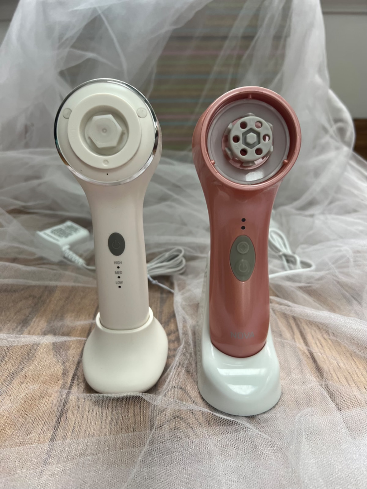 Spa Science Nova Antimicrobial Sonic & ConAir True Glo Sonic Facial Brush
