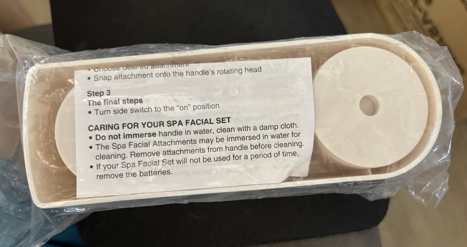 Avon Wellness Home Facial Spa Set, No Box
