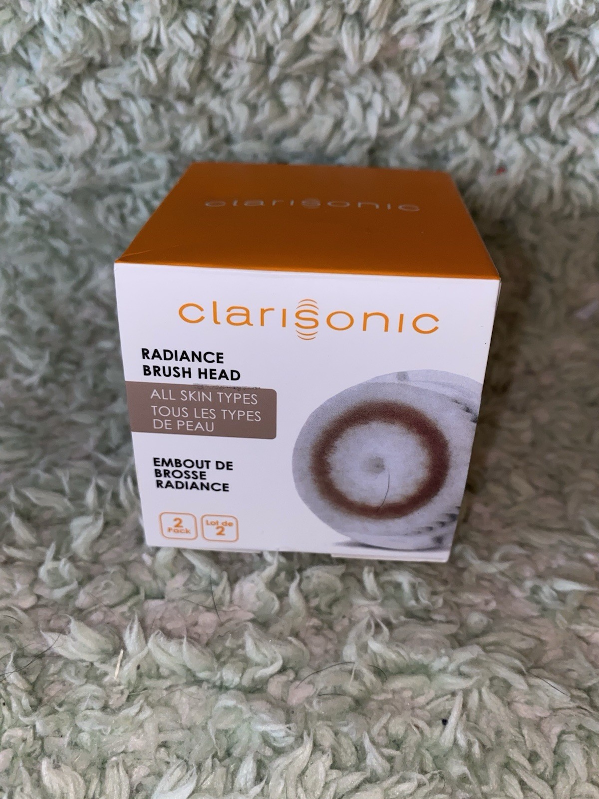 Clarisonic All Skin Types Radiance Brush Head Replacement (2 In Box)