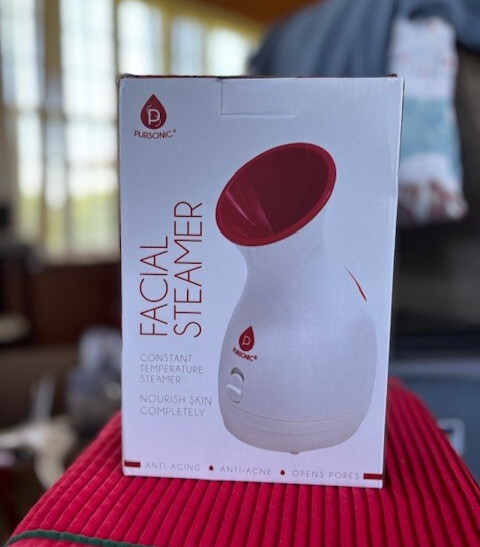 Pursonic Facial Steamer Hot Mist Moisturizing Spa New in Box