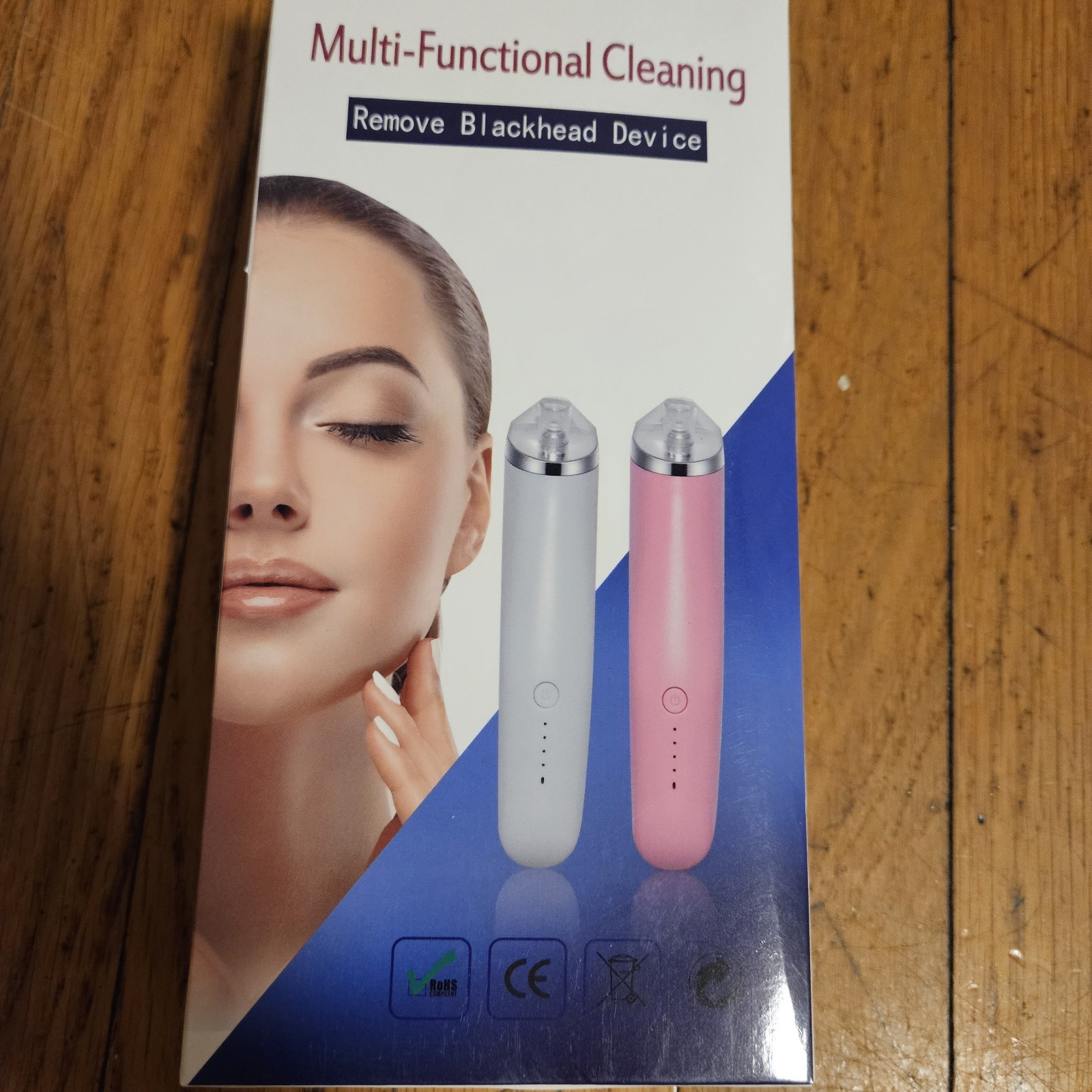 Multi-Functional Cleaning Blackhead Removing Device 4 Cleaning Heads