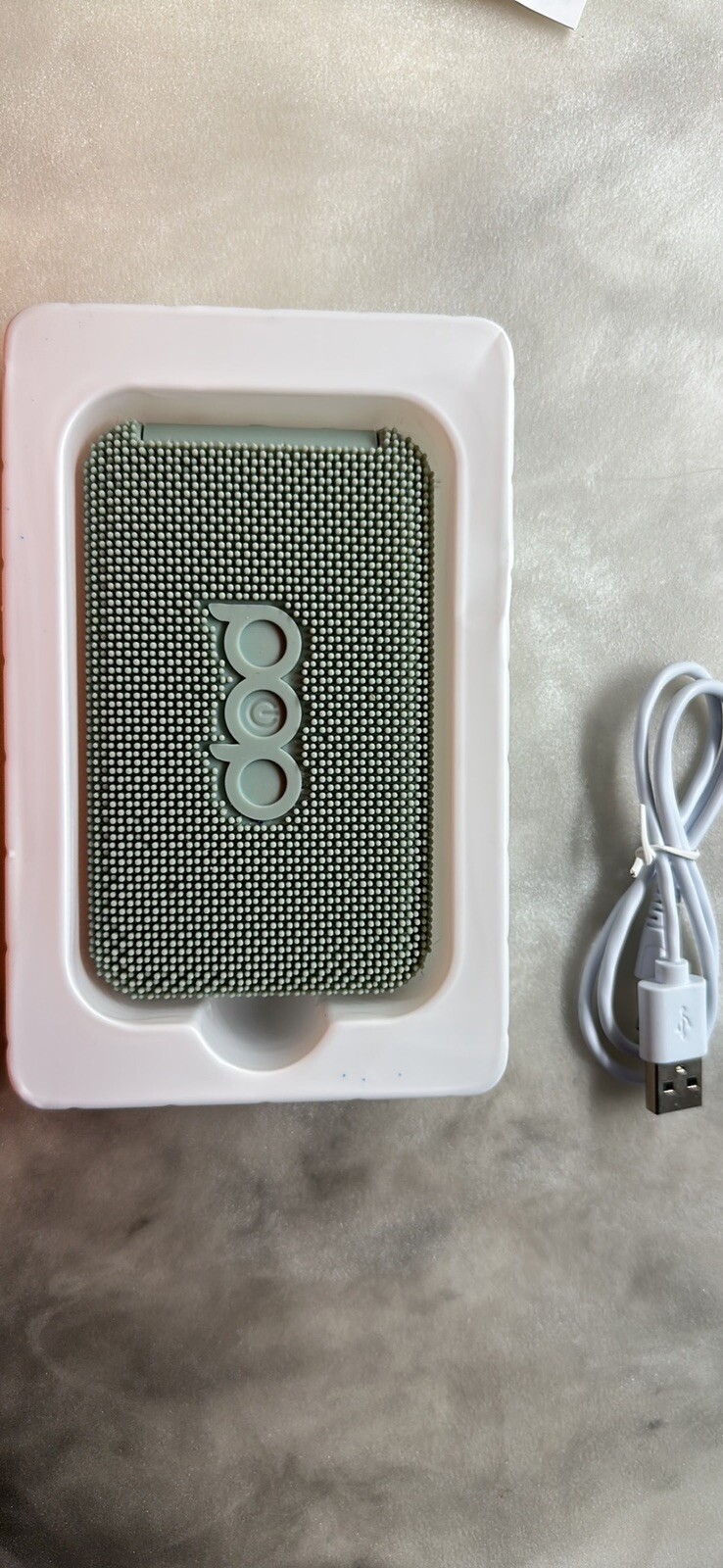 Pop Sonic Sponge Face & Body Cleansing Tool Turquoise