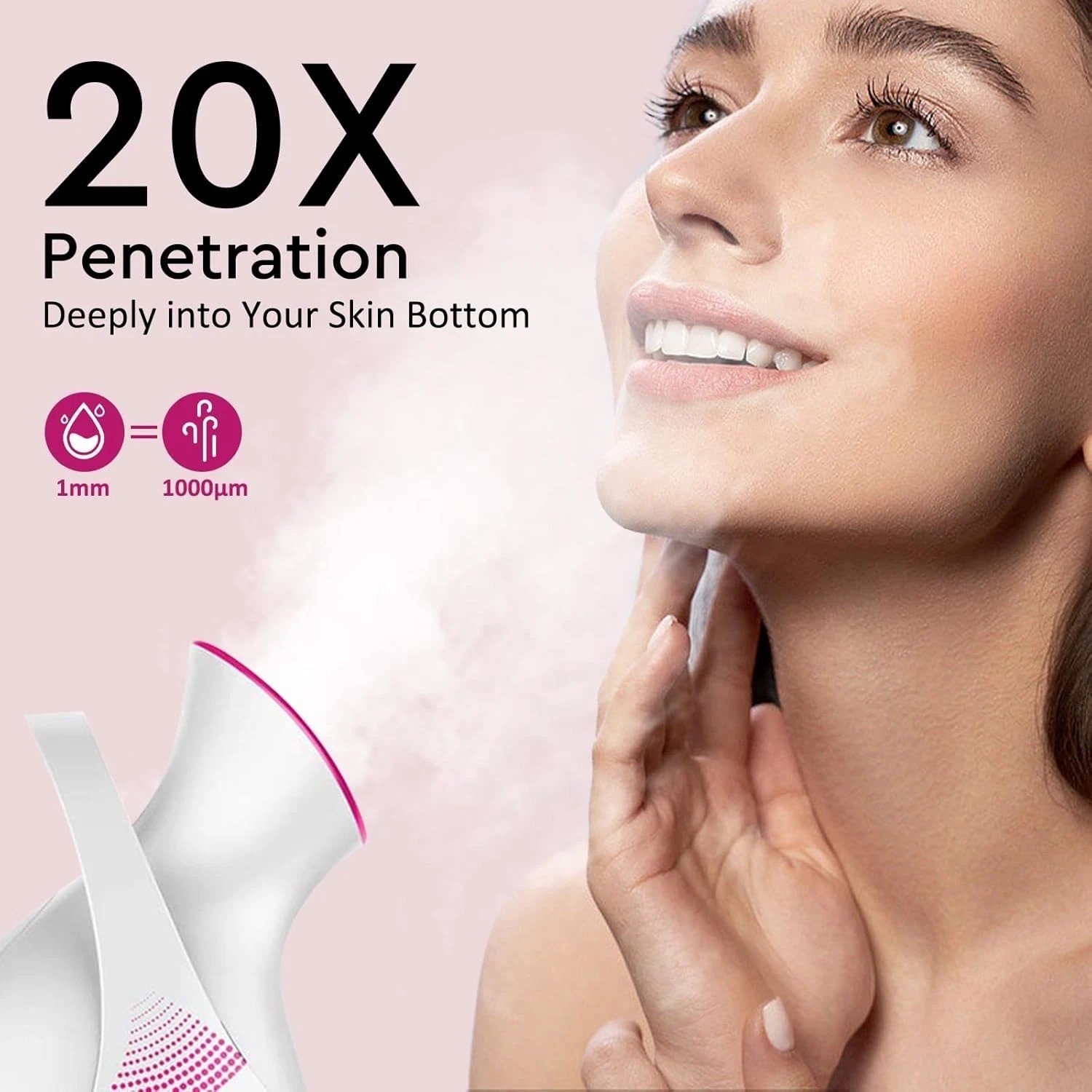 Ultimate Facial Steamer: Nano Ionic Warm Mist for Hydration & Acne Reduction