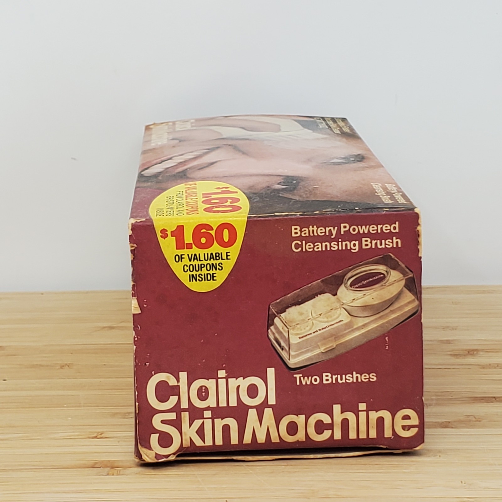 Vtg 1979 Skin Machine By Clairol Facial Brush Complete Unused in Box Fostex Soap