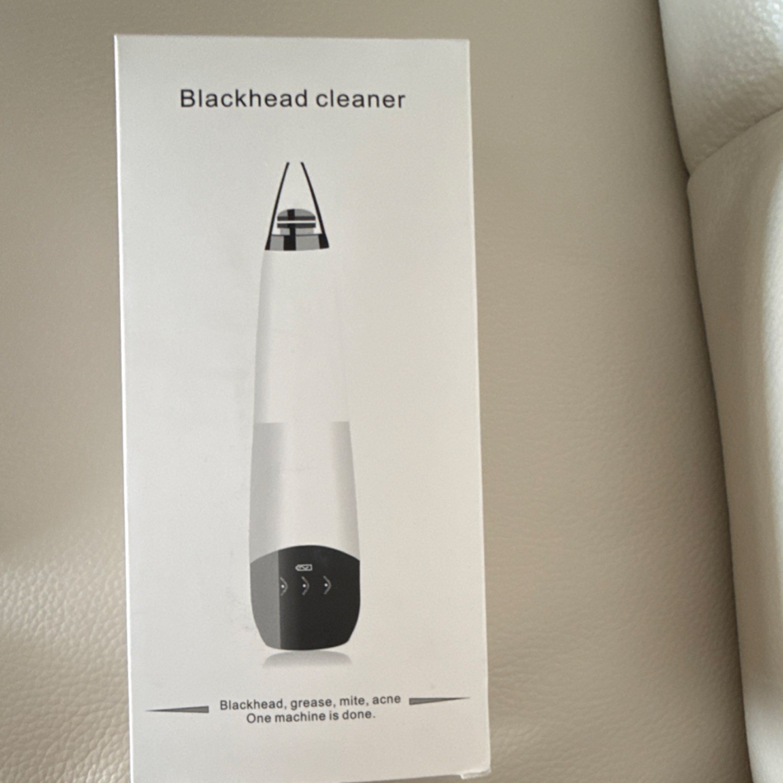 Blackhead Cleaner Device for Blackheads, Acne, Grease, Mite – White or Black