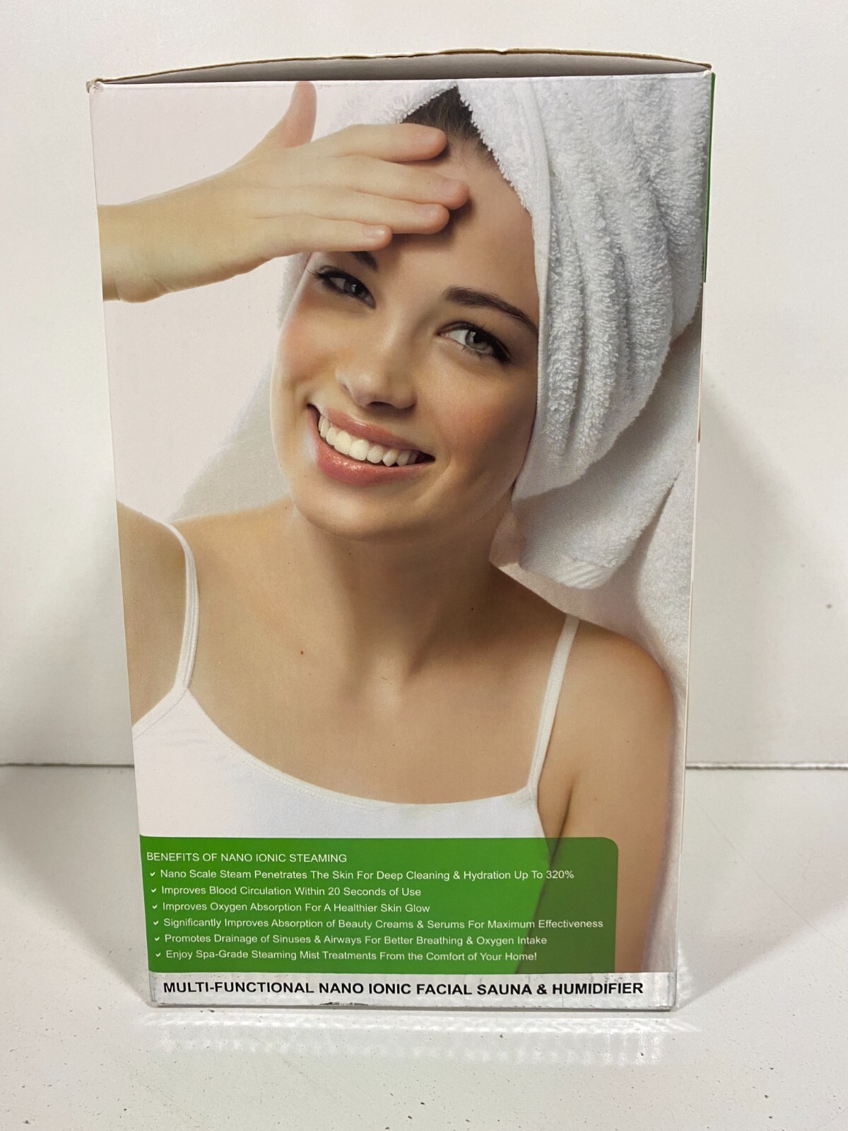 Facial Steamer Spa+ Multi-Functional Nano Ionic Facial Sauna And Humidifier