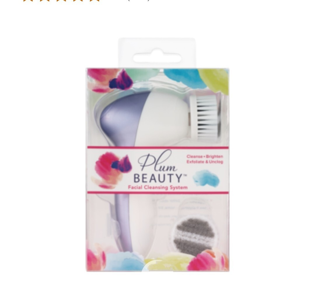 Plum Beauty Facial Cleansing System ~ Cleanses and Exfoliates