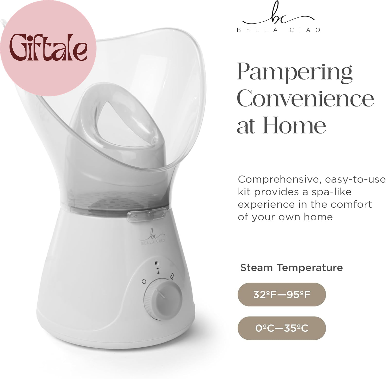 11-Piece Facial Steamer Set – Portable Face Steamer for Deep Cleaning, Hydration