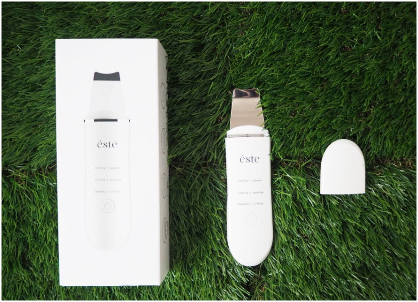 ESTE Aqua Peeling Galvanic Ion Massager Lifting Cooling Peeling Anti-Aging