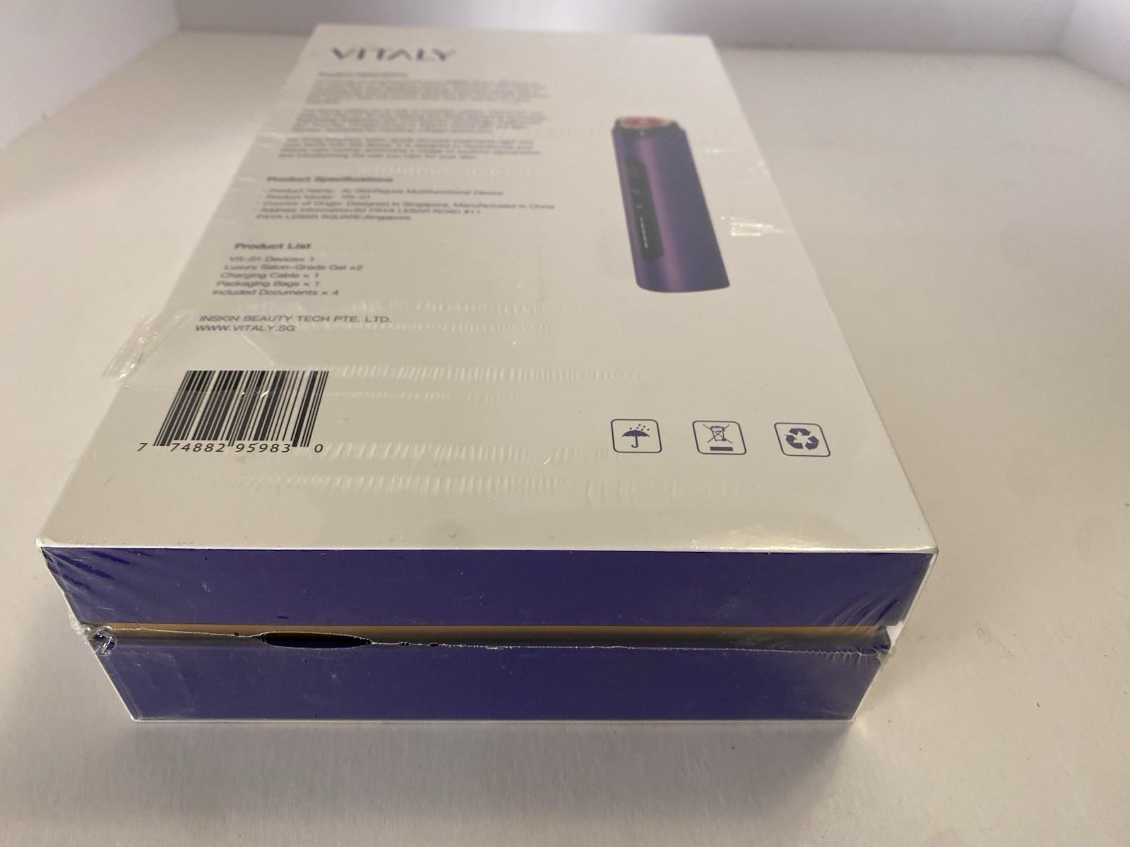 SEALED Vitaly AI SkinRejuve Multifunctional Device W YouthRejuve Anti-Aging Gel
