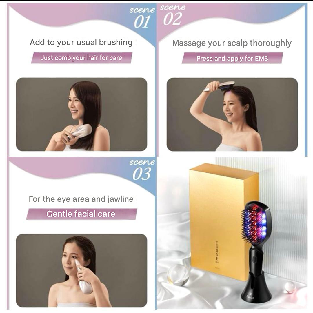 Plamine Clione Spa + Plus EMS Electric Brush Massage Facial Beauty Care Japan