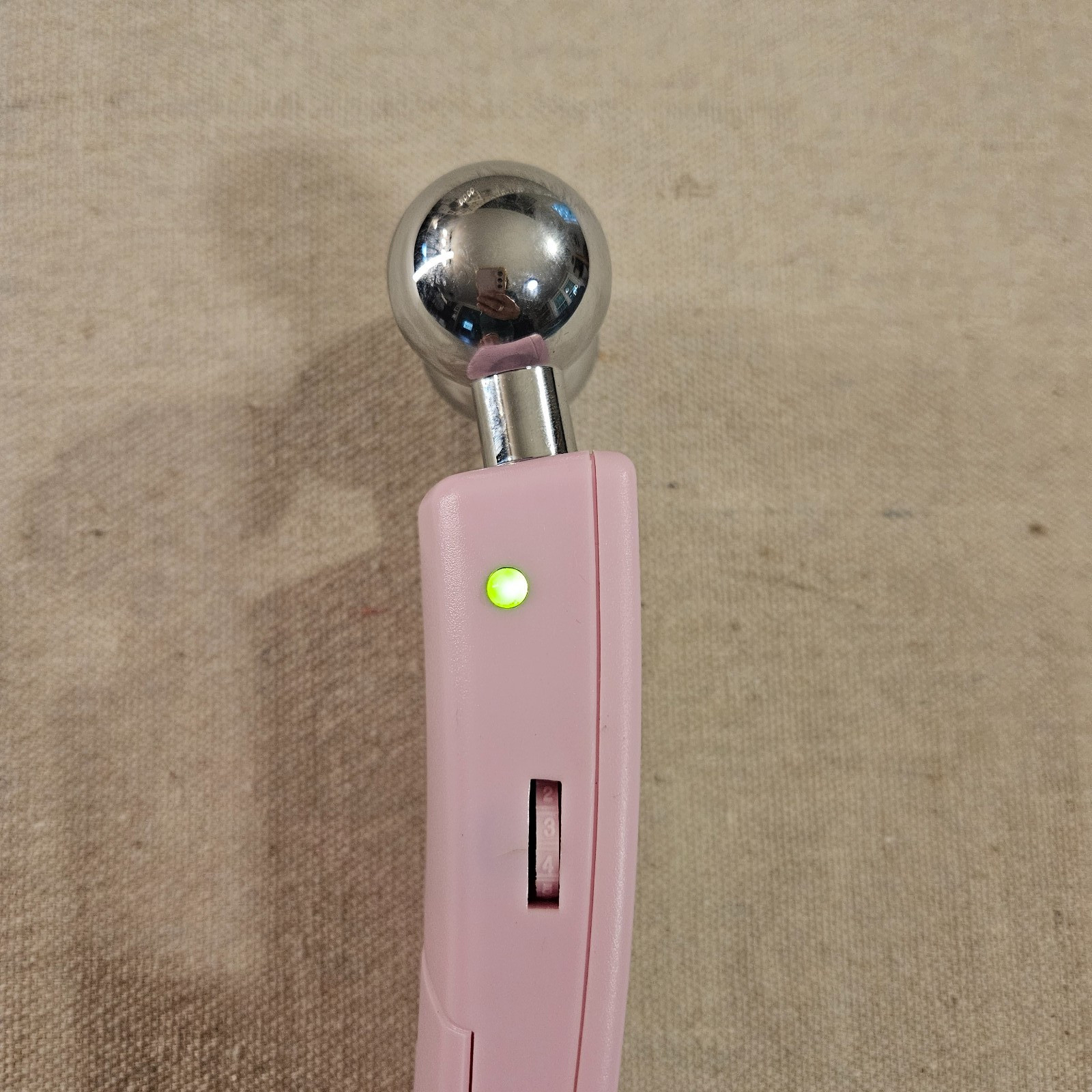 NuFACE Classic Microcurrent Facial Toning Device Carol Cole Pink 9V Vintage