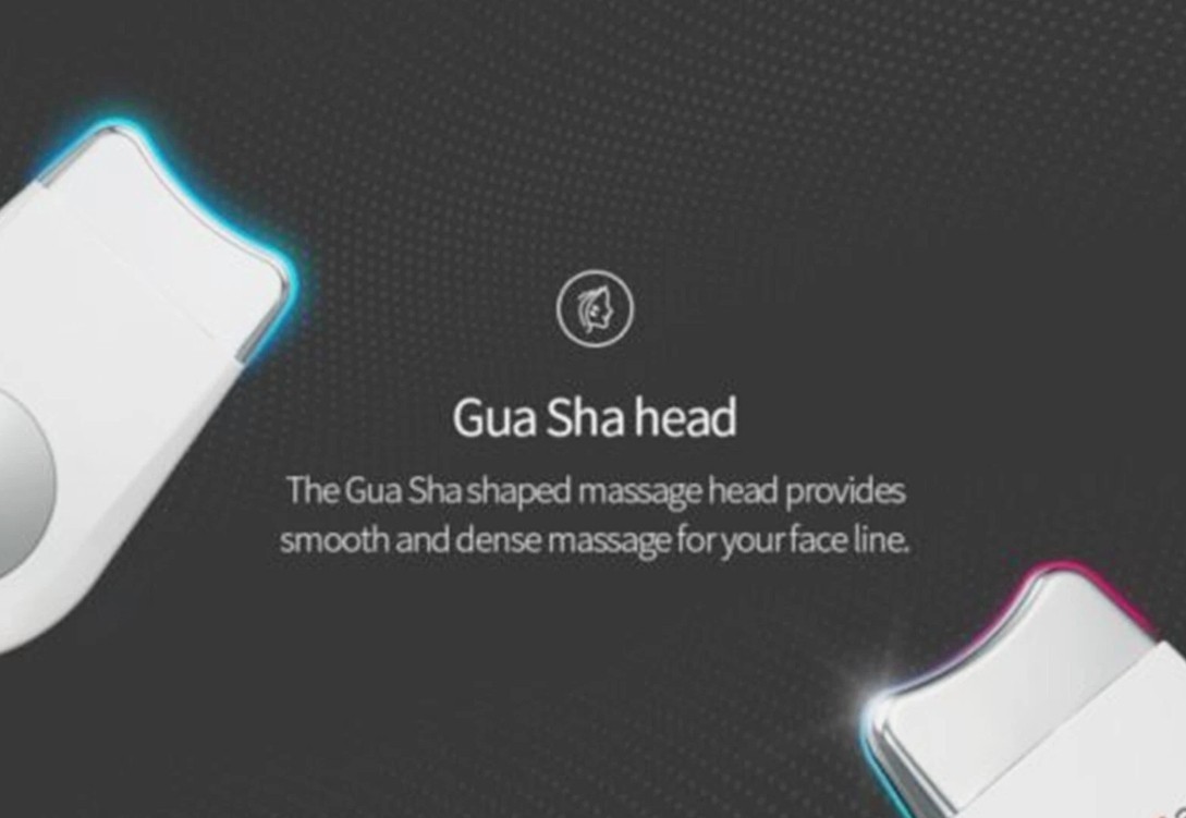 VANAV SKIN BEAM Galvanic LED Neck Facial Massager Gua sha head SKB-1000