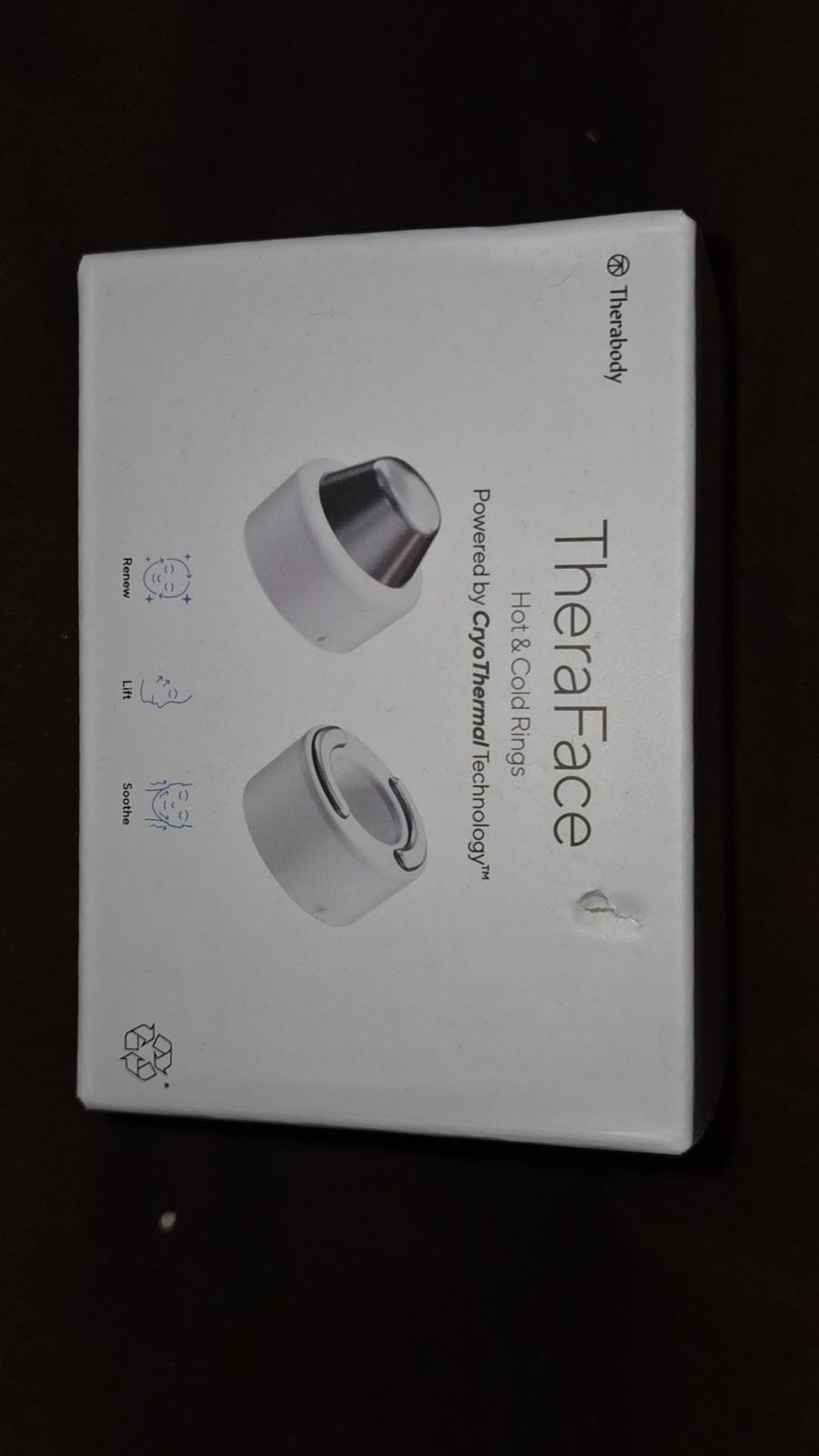THERABODY THERAFACE HOT AND COLD RINGS BRAND NEW IN BOX!