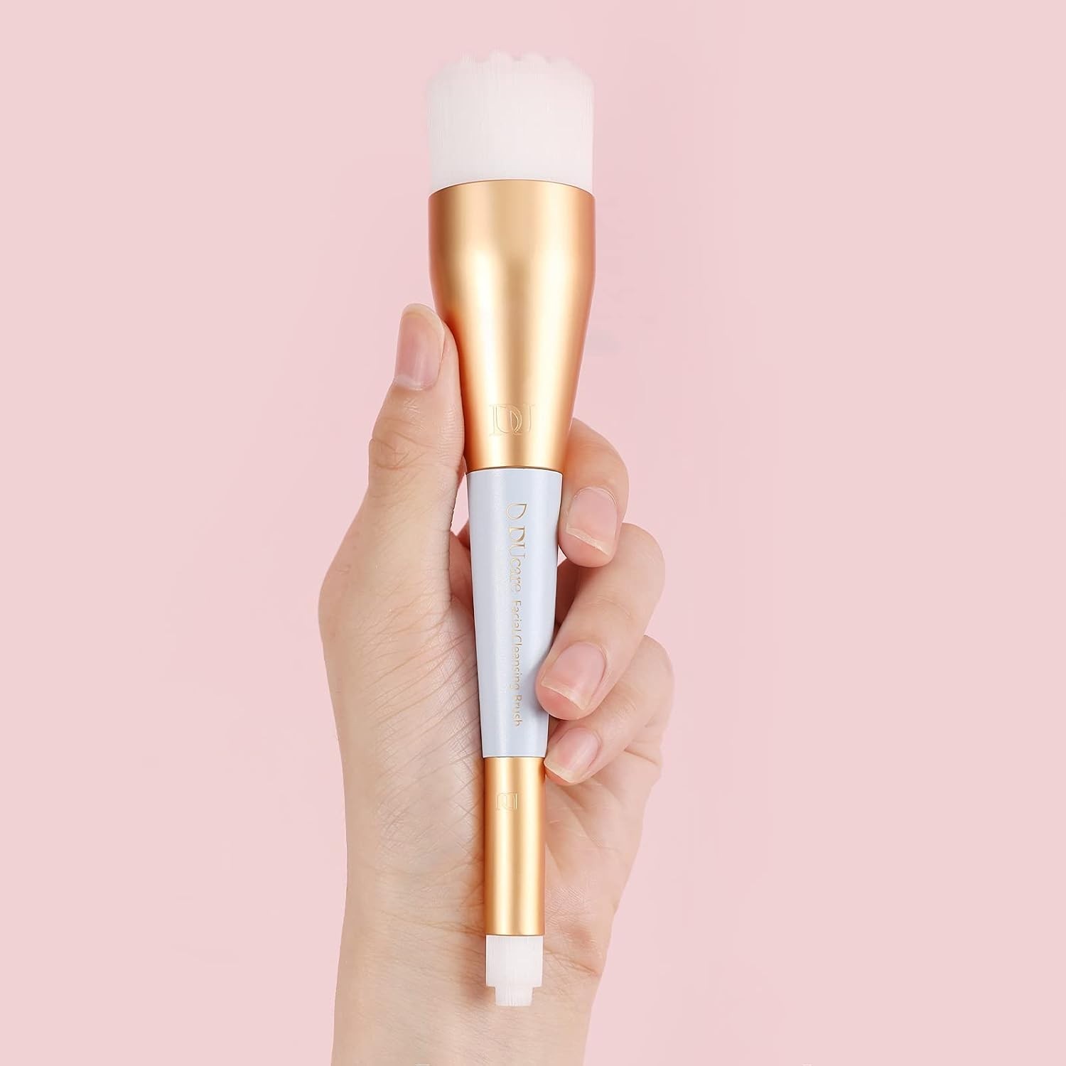 Manual Facial Cleansing Brush, 2-in-1 Skin Care face Brush Dual End Facial Ma…
