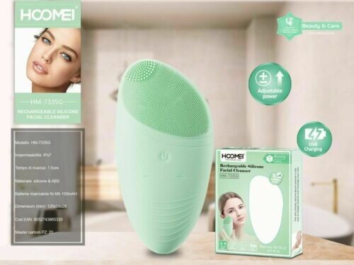 Silicone Facial Skin Facial Cleansing Massage Brush HM-7335