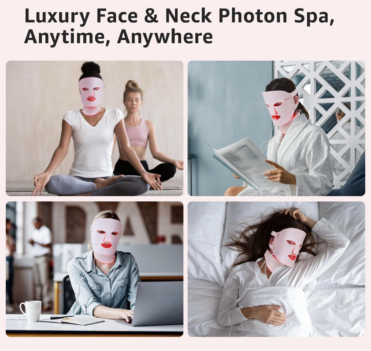 IFAE Multifunctional LED-7 in- 1 Face & Neck Set
