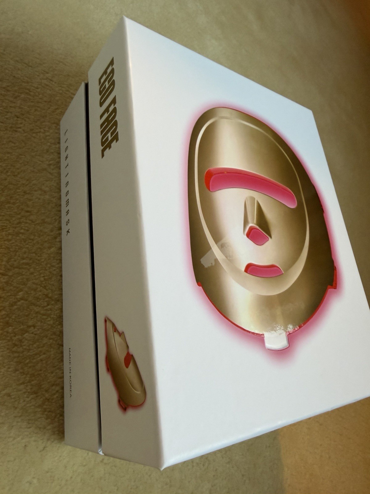 ECO FACE Gold 120 LED Lighting Mask Red Light Anti Aging Skin Therapy K Beauty