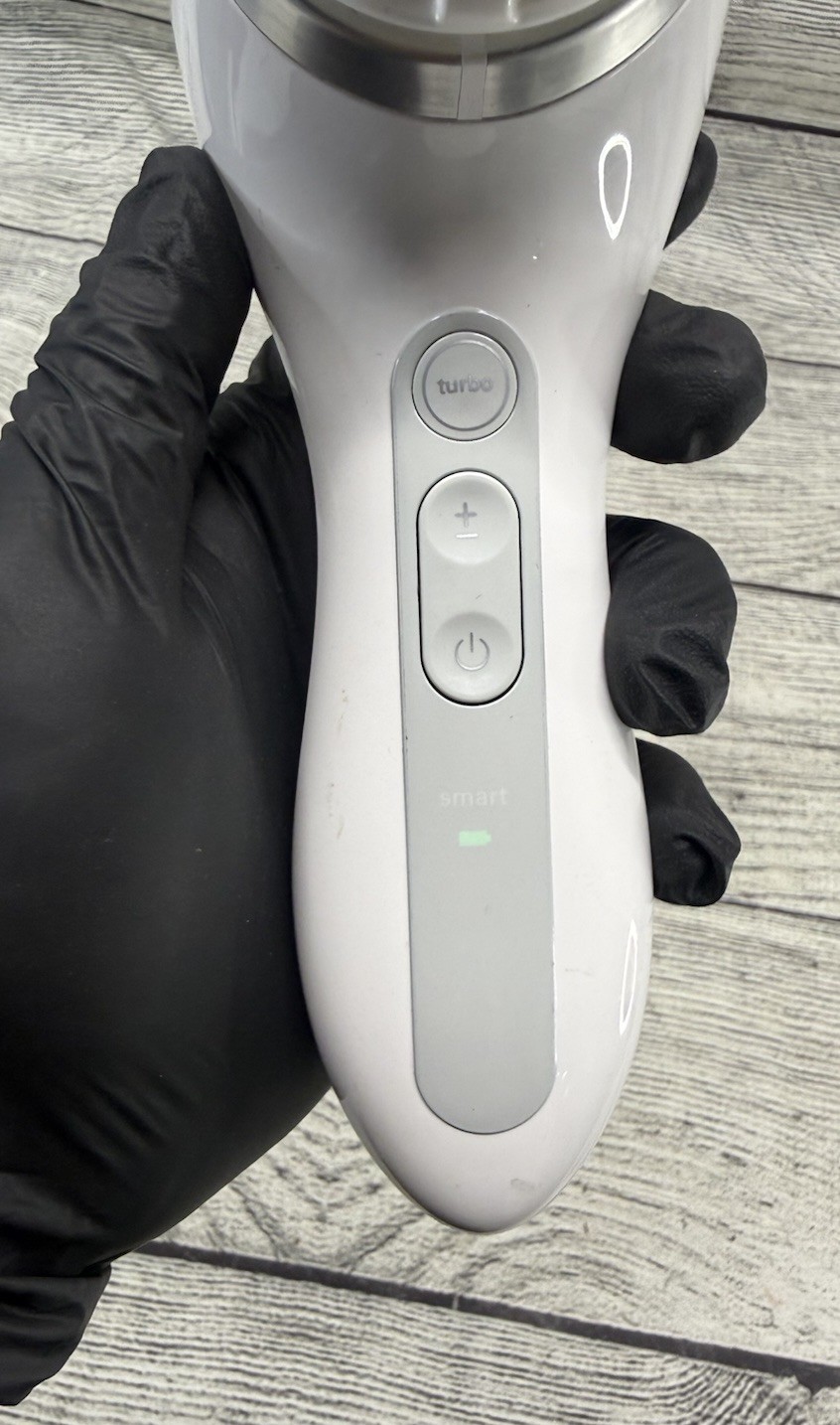 Clarisonic Smart Profile Rechargeable Electric Facial Cleansing Brush, White