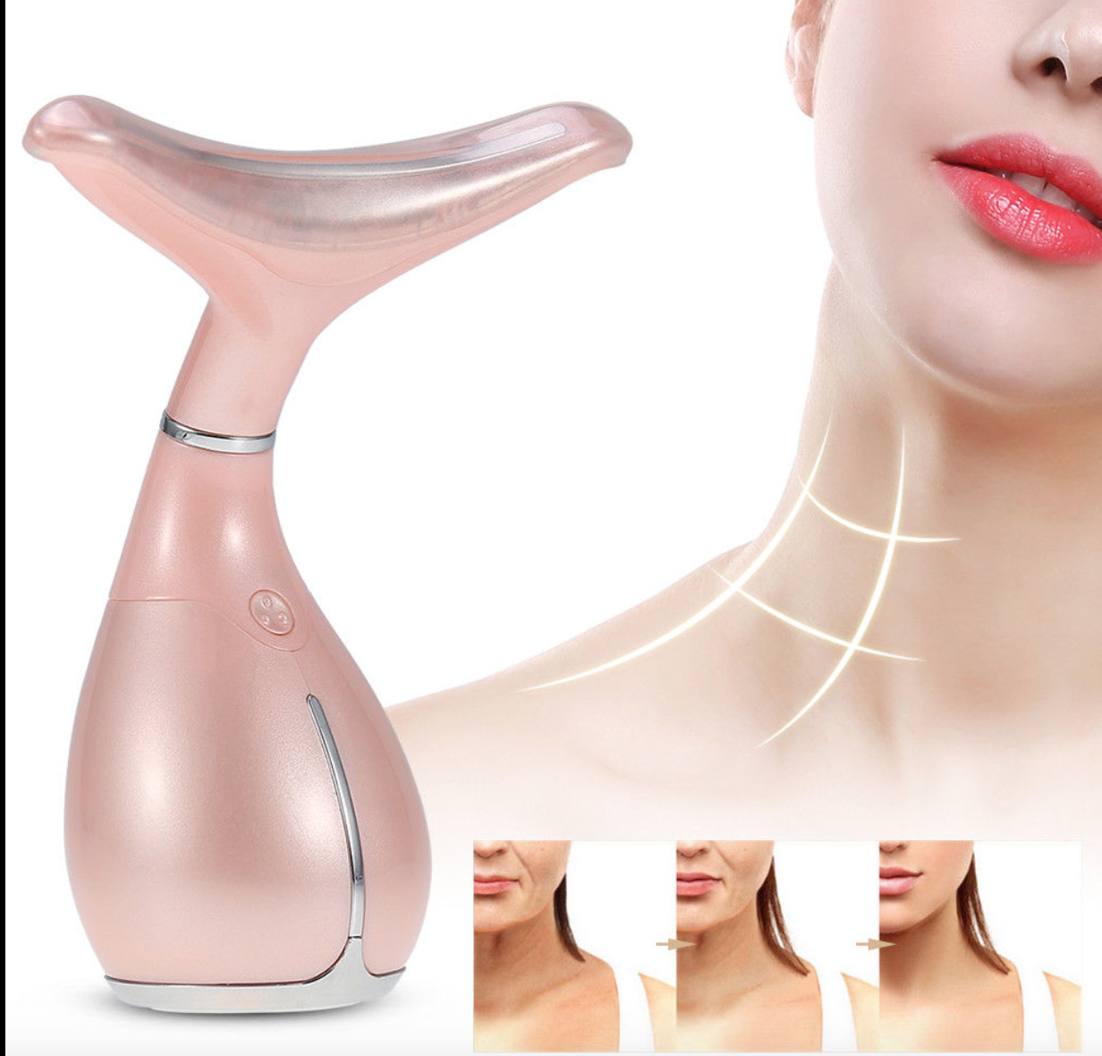 Neck Care and Wrinkle Removal Device – Reduce Double Chin