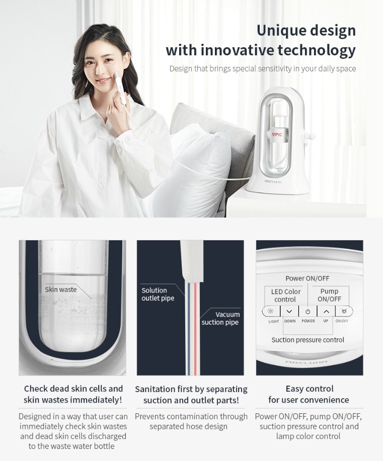 ABELUNA / Aqua Peeling Machine Home Care Skin Beauty / skin care / home care