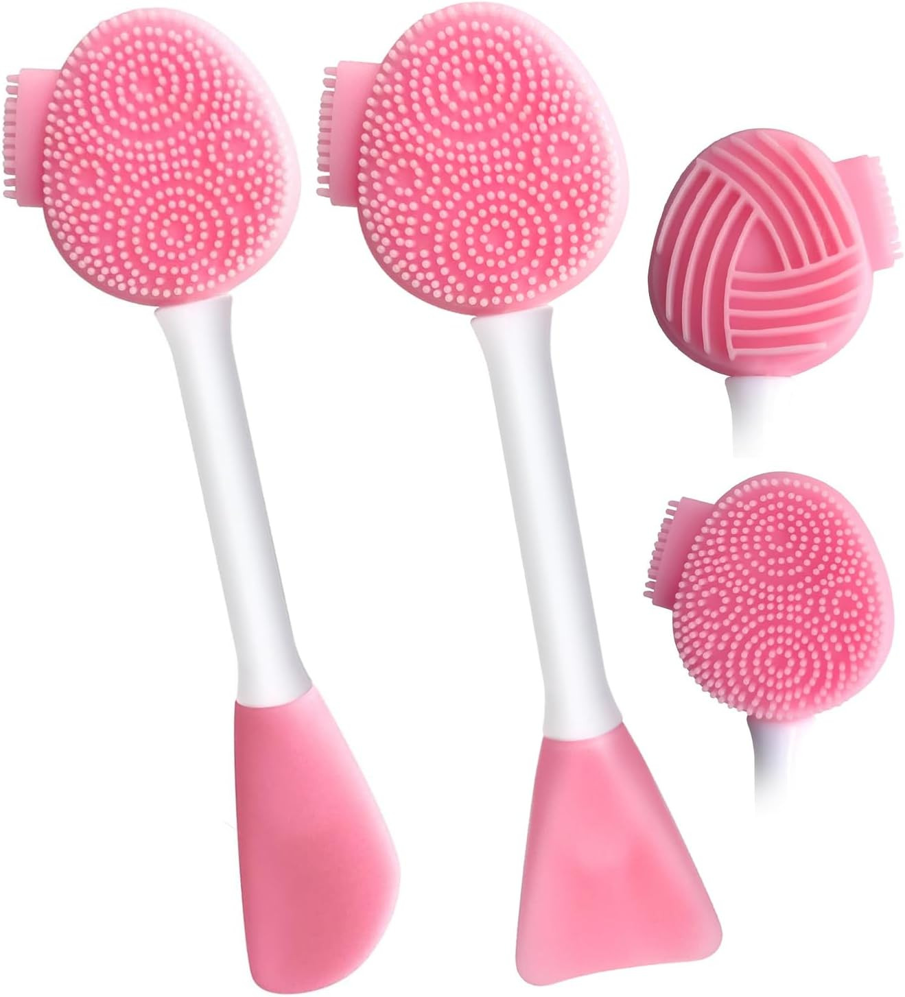 Silicone Face Scrubber Face Mask Brush Exfoliating Lip Cleansing Facial Cleansin
