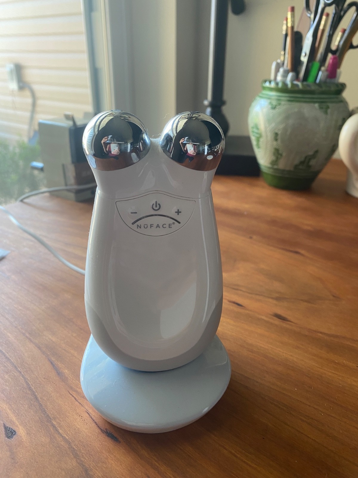 NuFace Trinity Microcurrent Facial Toning Device with Charger