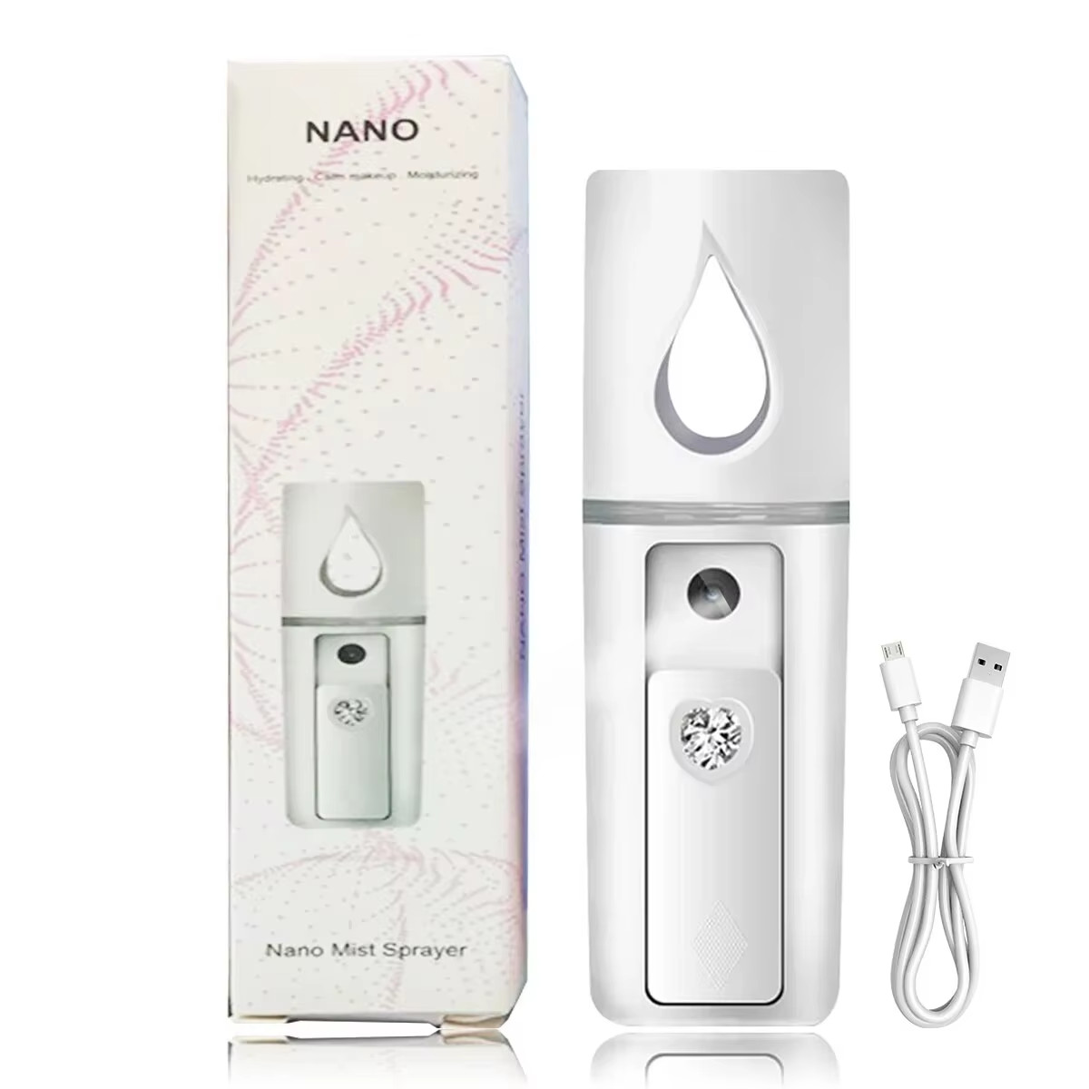 Portable Nano Facial Mister USB Rechargeable Face Mist Sprayer 💧