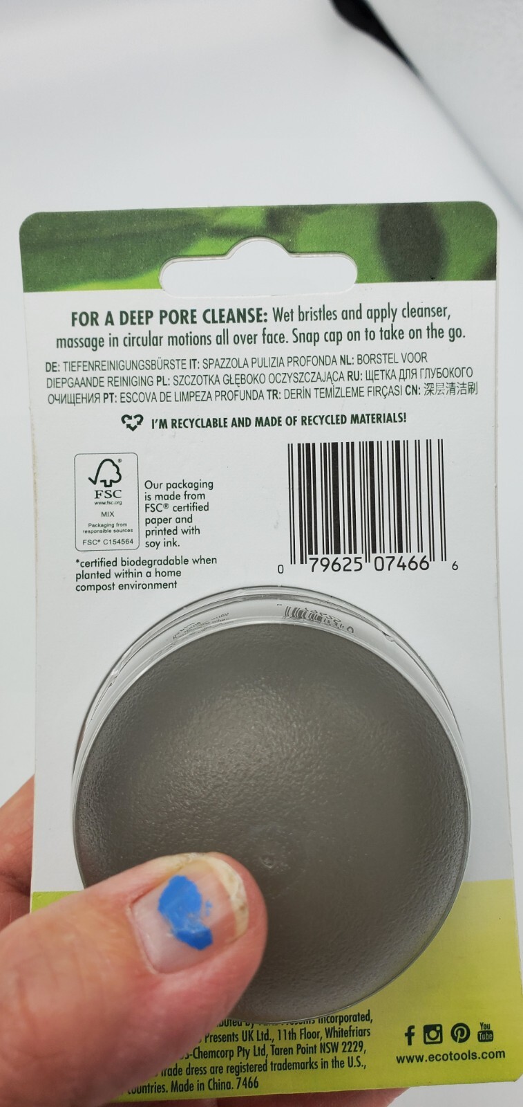 Brush Bundle 2 Ecotools Deep Cleansing & 1 Walgreens + bonus Brush Cleaner