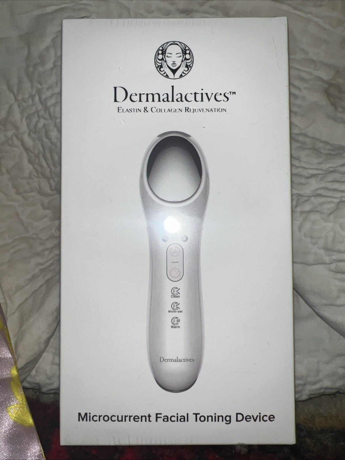 Dermalactives Microcurrent Facial Toning Device Elastin & Collagen Rejuvenation