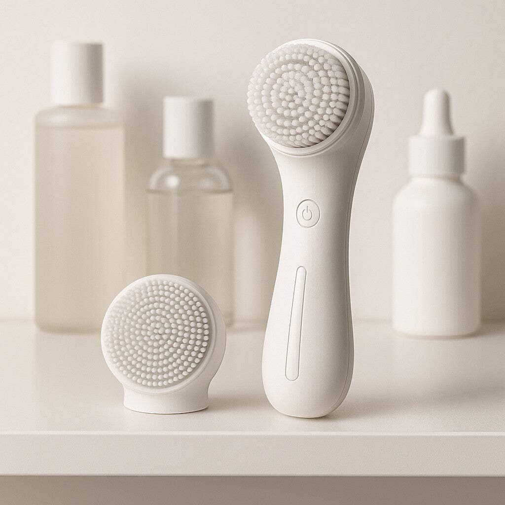 2-in-1 Facial Cleansing Brush IPX7 360 Spin Skin Care