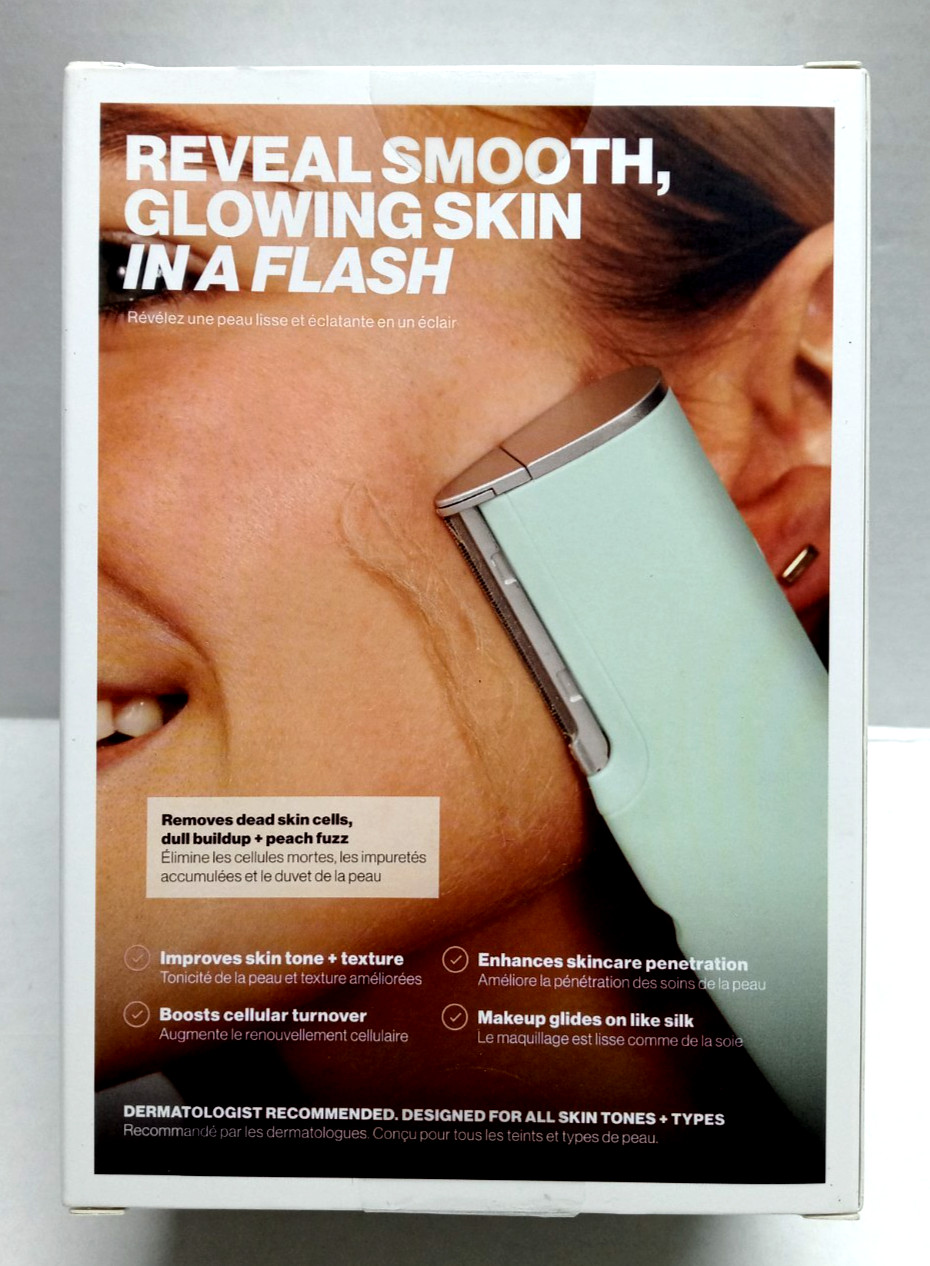 DERMAFLASH LUXE+ Sonic Dermaplaning Tool Anti-Aging Exfoliation Hair Removal NEW