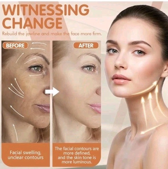 New Lymphatic Contour Face Brush Lymphatic Drainage Massager Pack Of 4