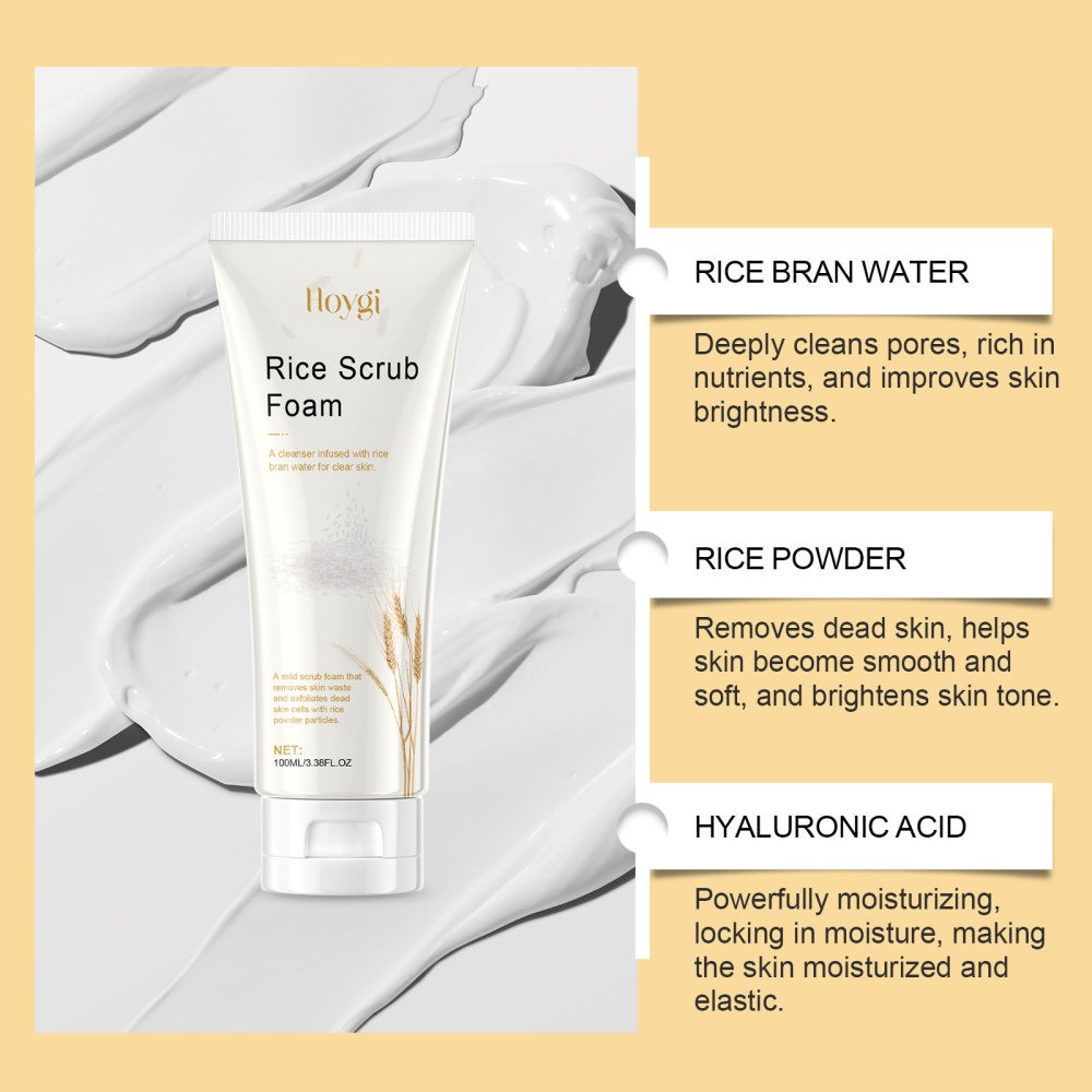Rice Cleanser ntle Cleansing Hydrating Refreshing Oil Control