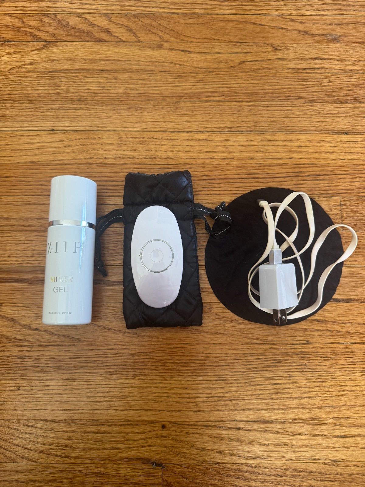 Ziip OX Microcurrent Device & Silver Gel (opened) — USED and works perfectly!