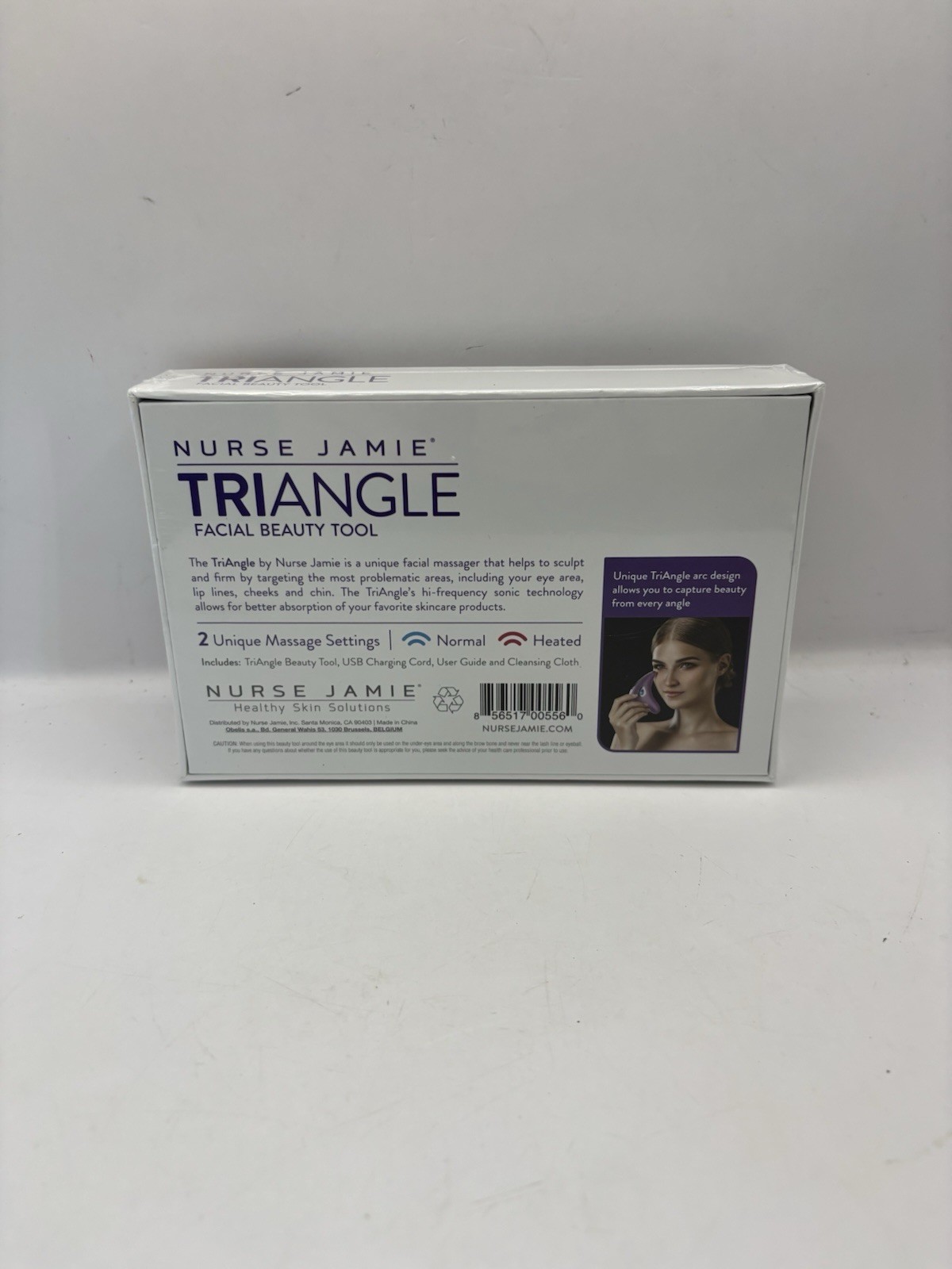 Nurse Jamie TRIANGLE Facial Beauty Tool Sculpting Firming Sonic Face Massager
