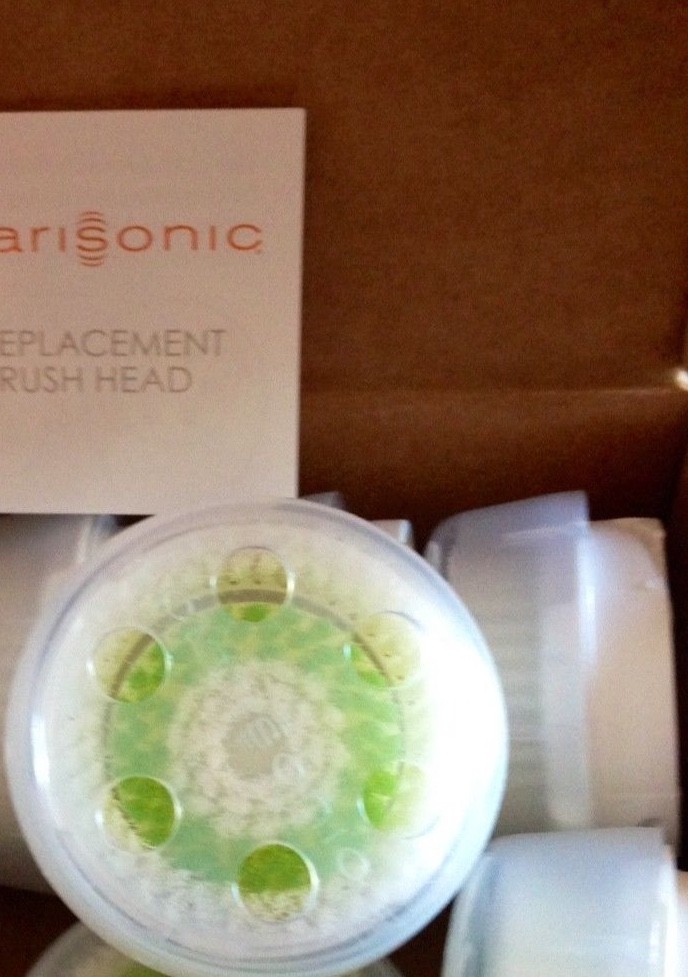 Clarisonic Acne Brush Heads Authentic Fits All Models – Lot of 2 ~Authentic