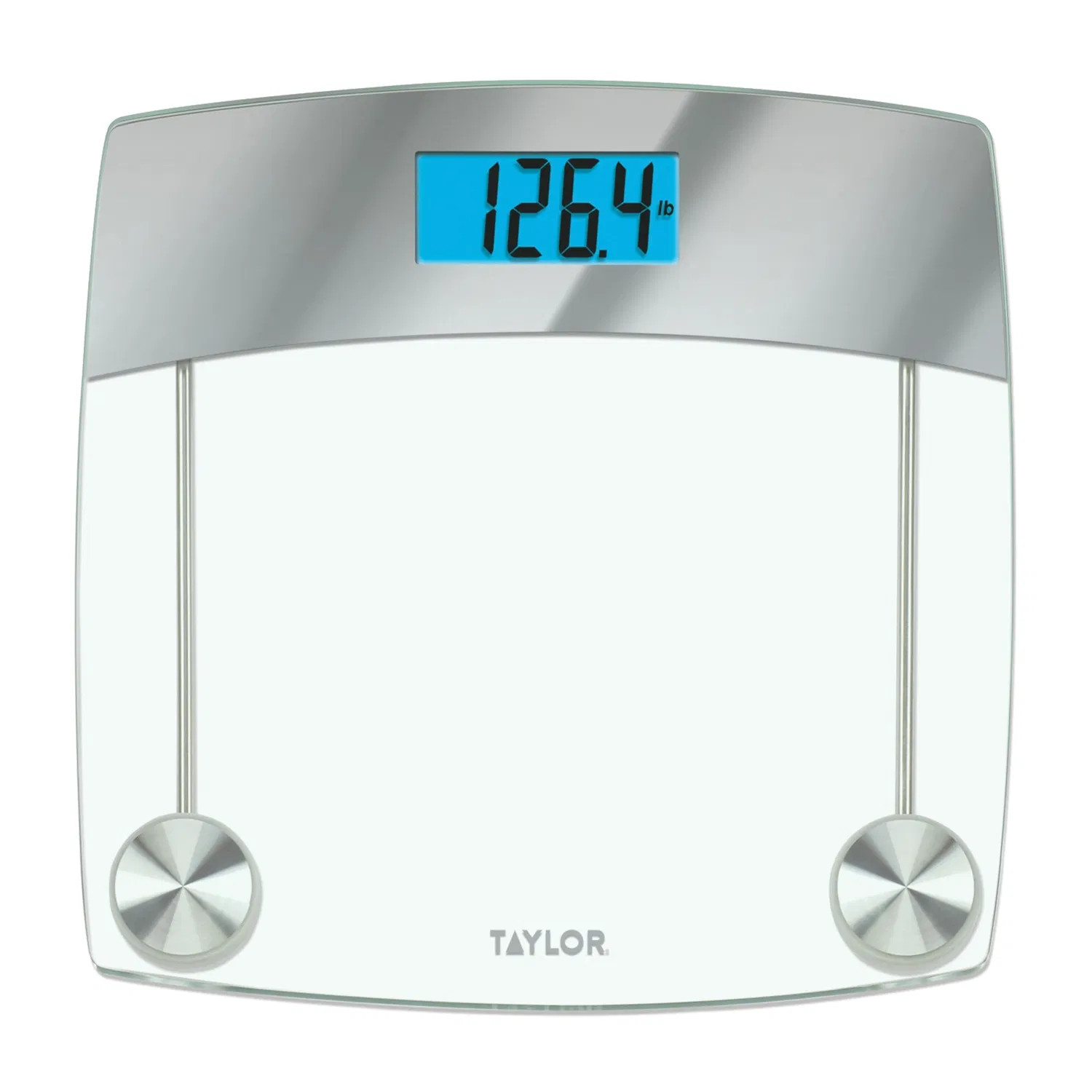 Taylor Precision Products 75244192 Digital Glass Bathroom Scale with Stainless S