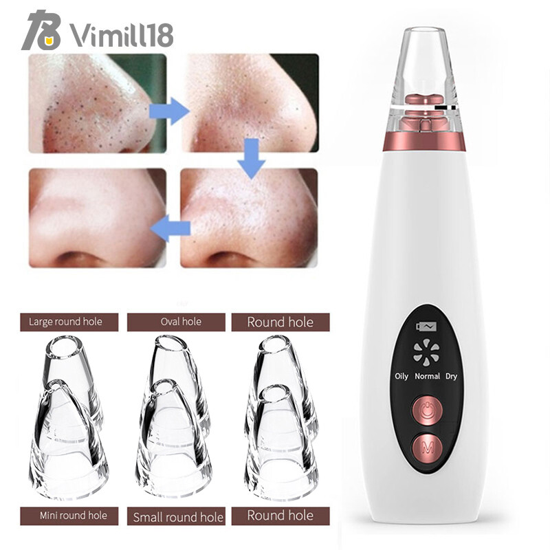 Pore Cleaner Blackhead Remover Vacuum Electric Nose Face Deep Cleaning Skin