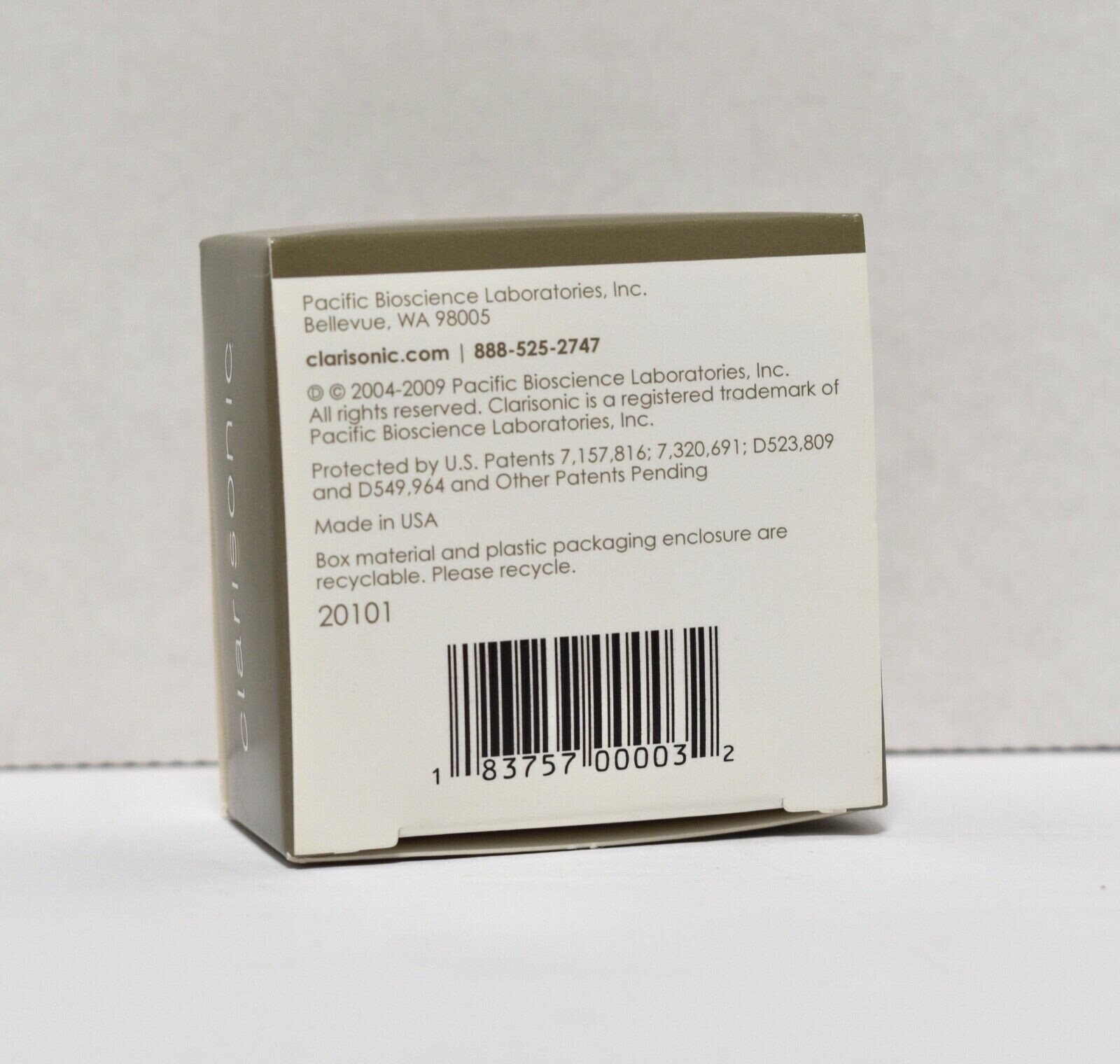 Clarisonic Normal Skin Brush Head Face Brush Gray Replacement Authentic New