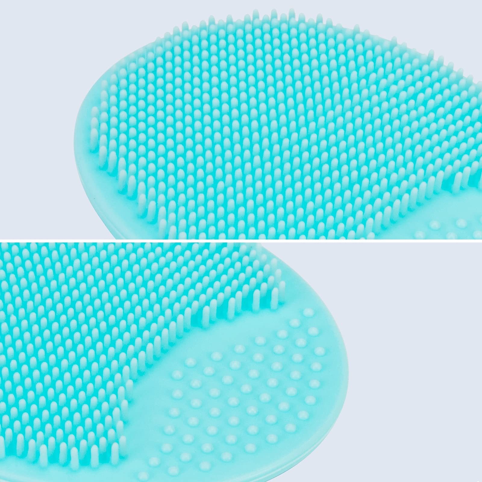 4 Pack Face Scrubber,JEXCULL Soft 4 Count (Pack of 1), Multi-colored-b
